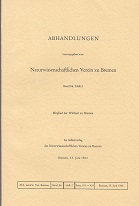 Bild des Verkufers fr Abhandlungen herausgegeben vom Naturwissenschaftlichen Verein zu Bremen. zum Verkauf von Buchversand Joachim Neumann
