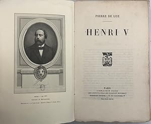 Image du vendeur pour Henri V mis en vente par Librairie Historique F. Teissdre