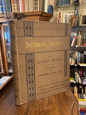 Seller image for Zeitschrift fr Spiritismus und verwandte Gebiete (Somnambulismus , Magnetismus, Spiritualimus) : Jg. 7 : 1903. for sale by Antiquariat an der Stiftskirche