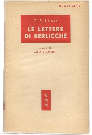 Immagine del venditore per Le Lettere Di Berlicche venduto da Il Salvalibro s.n.c. di Moscati Giovanni