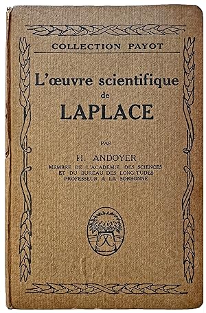 Seller image for L'Oeuvre Scientifique de Laplace. for sale by Jeff Weber Rare Books