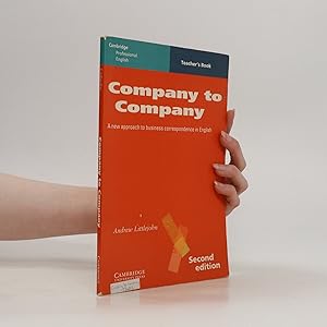 Seller image for Company to Company : A New Approach to Business Correspondence in English : teacher's book for sale by Bookbot