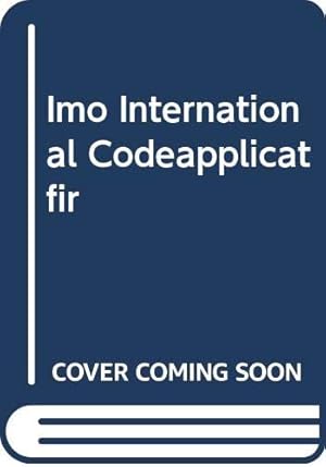 Imagen del vendedor de Imo International Codeapplicatfir a la venta por WeBuyBooks