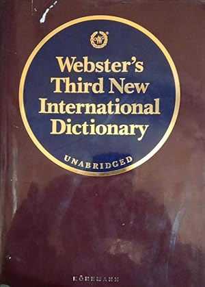 Seller image for Webster's third new international dictionary: unabridged for sale by librisaggi