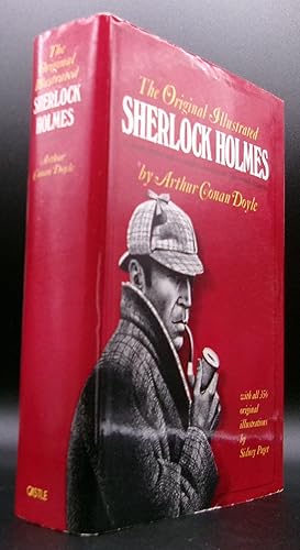 Seller image for THE ORIGINAL ILLUSTRATED SHERLOCK HOLMES : 37 Short Stories Plus A Complete Novel Comprising: THE ADVENTURES OF SHERLOCK HOLMES; THE MEMOIRS OF SHERLOCK HOLMES; THE RETURN OF SHERLOCK HOLMES and THE HOUND OF THE BASKERVILLES for sale by BOOKFELLOWS Fine Books, ABAA