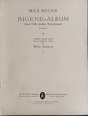 Jugend Album. Zwei Hefte leichter Klaviermusik