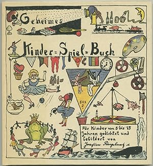 Imagen del vendedor de Geheimes Kinder-Spiel-Buch mit vielen Bildern. a la venta por Schsisches Auktionshaus & Antiquariat