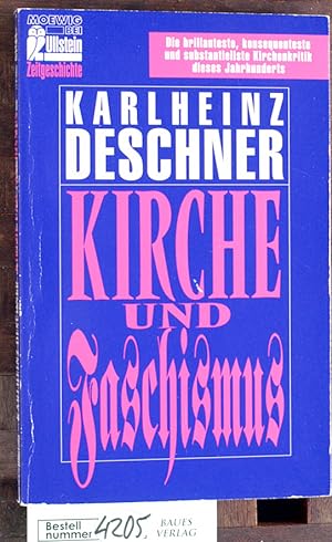 Immagine del venditore per Kirche und Faschismus venduto da Baues Verlag Rainer Baues 