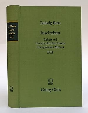 Bild des Verkufers fr Inselreisen. Reisen auf den griechischen Inseln des gischen Meeres. 2 Teilen in 1 Band. Mit insg. 23 Abb. zum Verkauf von Der Buchfreund