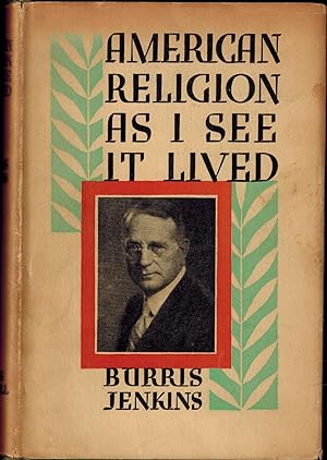 Image du vendeur pour American Religion As I See It Lived mis en vente par UHR Books