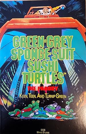 Immagine del venditore per Green-Grey Sponge-Suit Sushi Turtles - The Parody venduto da Moneyblows Books & Music