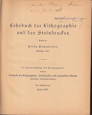 Lehrbuch der Lithographie und des Steindruckes.