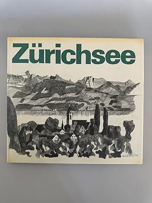 Zürichsee, gezeichnet von Jacques Schedler.