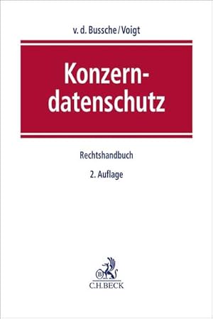 Bild des Verkufers fr Konzerndatenschutz: Rechtshandbuch zum Verkauf von Studibuch