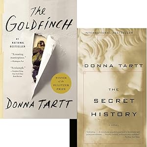 Bild des Verkufers fr The Secret History & The Goldfinch By Donna Tartt 2 Books Collection Set zum Verkauf von PhinsPlace