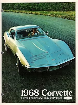 1968 Chevrolet Corvette Stingray Sales Brochure