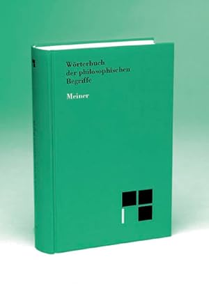 Bild des Verkufers fr Wrterbuch der philosophischen Begriffe (Philosophische Bibliothek) zum Verkauf von Antiquariat Armebooks