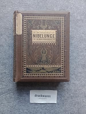 Bild des Verkufers fr W. Jordan's Nibelunge, Erstes Lied : Sigfridsage, Erster Theil. zum Verkauf von Druckwaren Antiquariat