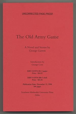 Bild des Verkufers fr The Old Army Game zum Verkauf von Between the Covers-Rare Books, Inc. ABAA