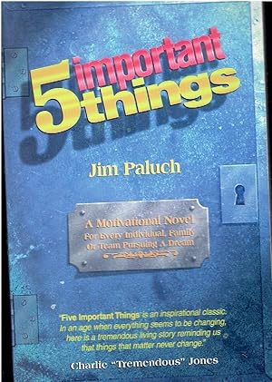 Seller image for Five Important Things for sale by Threescore Years and Ten
