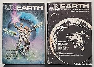Unearth vols. 1, 2 & 6 Spring 1977, Winter 1977, Spring 1978