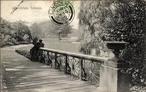 Ansichtskarte / Postkarte Lincoln Lincolnshire England, Arboretum