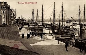 Ansichtskarte / Postkarte Douarnenez Finistère, Hafen