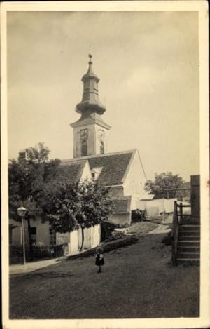 Ansichtskarte / Postkarte Wien 19. Döbling Kahlenbergerdorf, Kirche