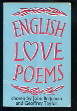 Bild des Verkufers fr English Love Poems zum Verkauf von Lazy Letters Books