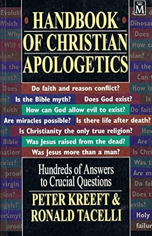 Bild des Verkufers fr Handbook of Christian Apologetics zum Verkauf von WeBuyBooks