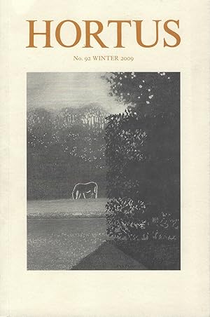 Seller image for Hortus - A Gardening Journal Number 92. for sale by Mike Park Ltd