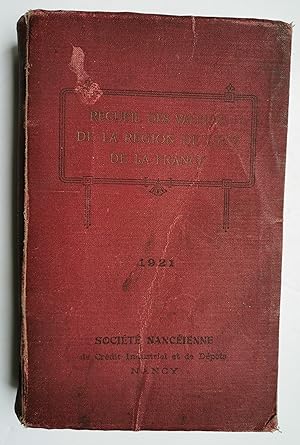 RECUEIL des VALEURS de la RÉGION de l'EST de la FRANCE - du district de la Sarre & du Gd Duché de...