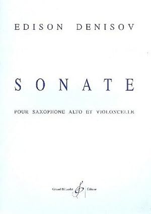 Image du vendeur pour Sonate pour saxophone alto et violoncellepartition et partie mis en vente par AHA-BUCH GmbH