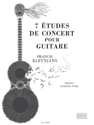 Seller image for 7 tudes de cocnertpour guitare for sale by AHA-BUCH GmbH