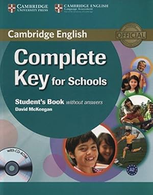 Imagen del vendedor de Complete Key for Schools Student's Book without Answers with CD-ROM a la venta por WeBuyBooks
