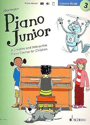 Bild des Verkufers fr Piano junior - Lesson Book vol.3 (+Online Audio Download)for piano (en) zum Verkauf von Smartbuy