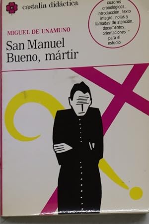 Bild des Verkufers fr San Manuel Bueno, mrtir zum Verkauf von Librera Alonso Quijano