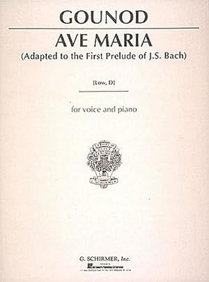 Bild des Verkufers fr Ave Maria fr tiefe Stimmeund Klavier (D-Dur, la/en) zum Verkauf von Smartbuy