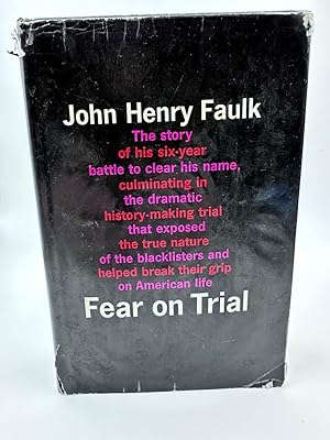 Immagine del venditore per Fear on Trial / John Henry Faulk venduto da Dean Family Enterprise