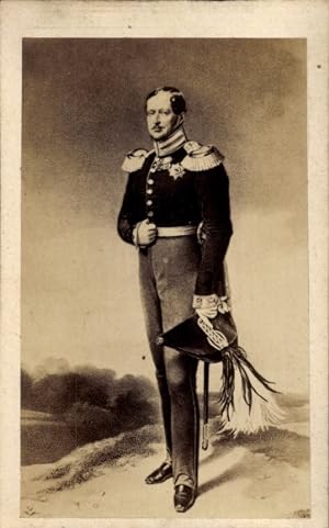 Bild des Verkufers fr CdV Knig Friedrich Wilhelm III von Preuen, Portrait zum Verkauf von akpool GmbH