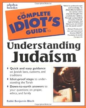 Immagine del venditore per Complete Idiot's Guide to Understanding Judaism venduto da WeBuyBooks