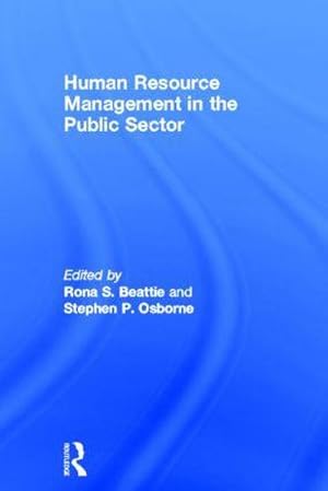 Imagen del vendedor de Human Resource Management in the Public Sector a la venta por AHA-BUCH GmbH