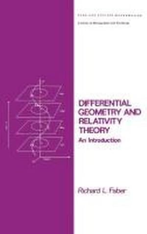 Image du vendeur pour Differential Geometry and Relativity Theory : An Introduction mis en vente par AHA-BUCH GmbH