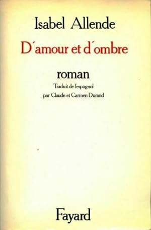 Seller image for D'amour et d'ombre for sale by Dmons et Merveilles