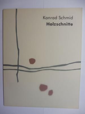 Bild des Verkufers fr Konrad Schmid * Holzschnitte. + AUTOGRAPH *. Dieser Katalog erscheint anllich der Ausstellung in der Galerie im Unteren Tor Bietigheim 28. November - 31. Dezember 1999. Dem Katalog ist ein ganzseitiger Original-Holzschnitte in 3 Farben beigebunden, der von Konrad Schmid von der verlorenen Form gedruckt wurde. zum Verkauf von Antiquariat am Ungererbad-Wilfrid Robin