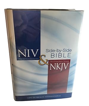 Bild des Verkufers fr NIV, NKJV, Side-By-Side Bible, Hardcover Two Bible Versions Together for Study and Comparison zum Verkauf von Orphaned Artifacts LLC