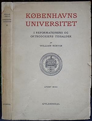 Seller image for Kbenhavns Universitet. I reformationens og orthodoxiens tidsalder. II for sale by Gurra's Books