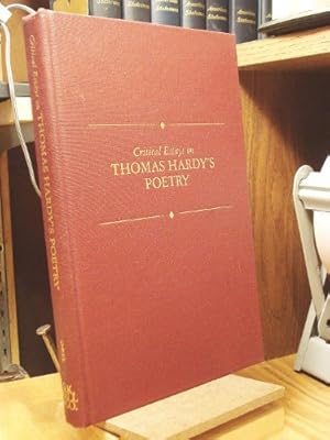 Imagen del vendedor de Critical Essays on Thomas Hardy's Poetry (Critical essays on British literature) a la venta por WeBuyBooks