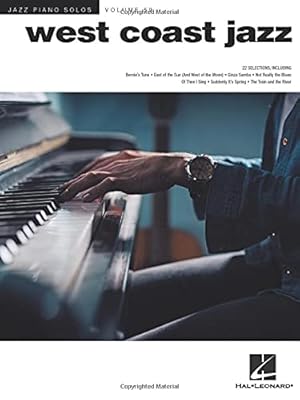 Bild des Verkufers fr West Coast Jazz. Jazz Piano Solos Series Volume 59 (Jazz Piano Solos, 59) zum Verkauf von WeBuyBooks