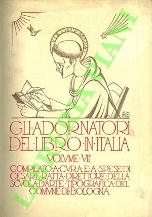 Bild des Verkufers fr Gli adornatori del libro in Italia. Volume VII. zum Verkauf von Libreria Piani